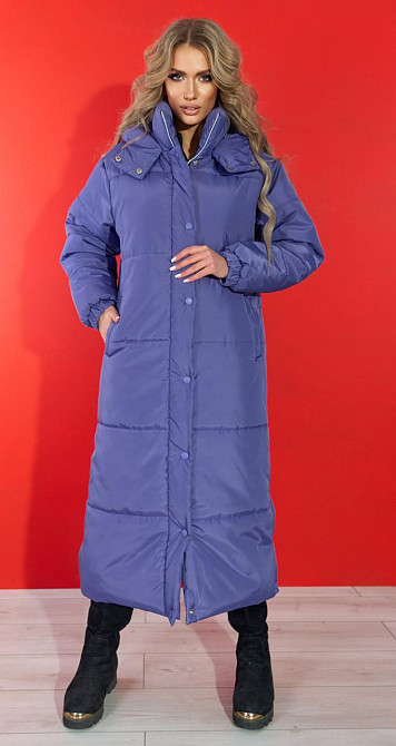 Тепле довге пальто (44) Київ - фото 3