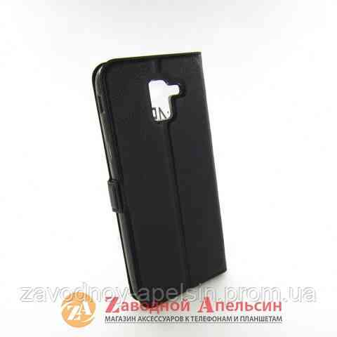 Чохол книжка Samsung J6 J600 A6 A600 А6 Smart Case black Одеса