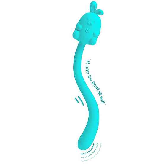 Вібратор CUTE BUNNY, Flirting Stick, 7 vibration functions, Magnetic USB charging Sex Aura Київ