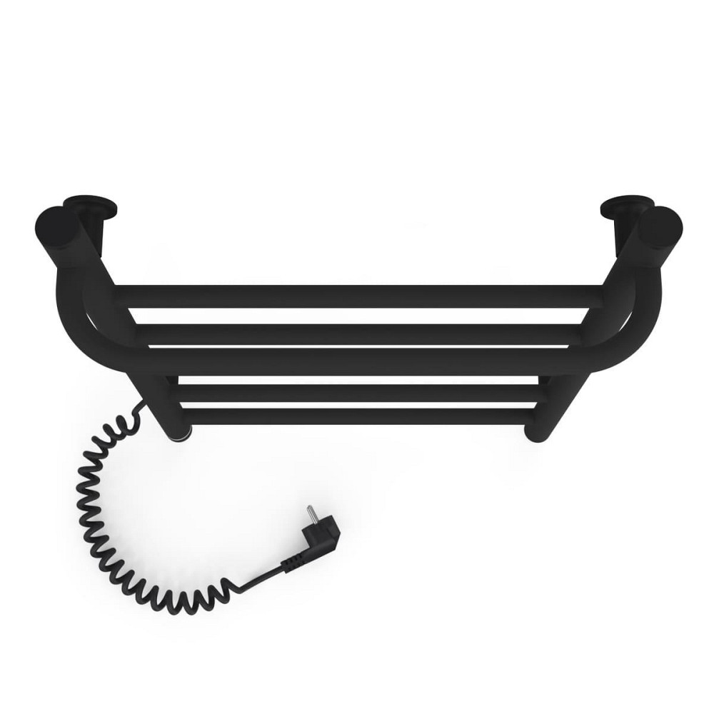 Электрический полотенцесушитель Laris Зебра ПРАЙМ ЧКЧ6 400Х600 Э черный S3 Л/П Киев - изображение 3