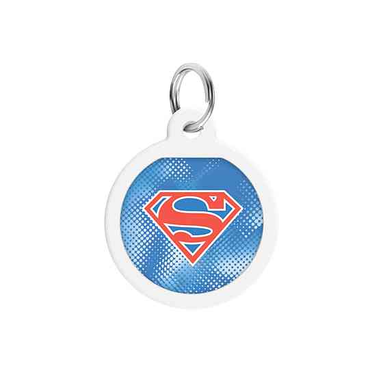 Адресник для собак и кошек металлический WAUDOG Smart ID с QR паспортом, рисунок 