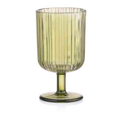 Набор бокалов Ardesto 300мл, 2шт, скло, зелений (AR2630GGR) Винница