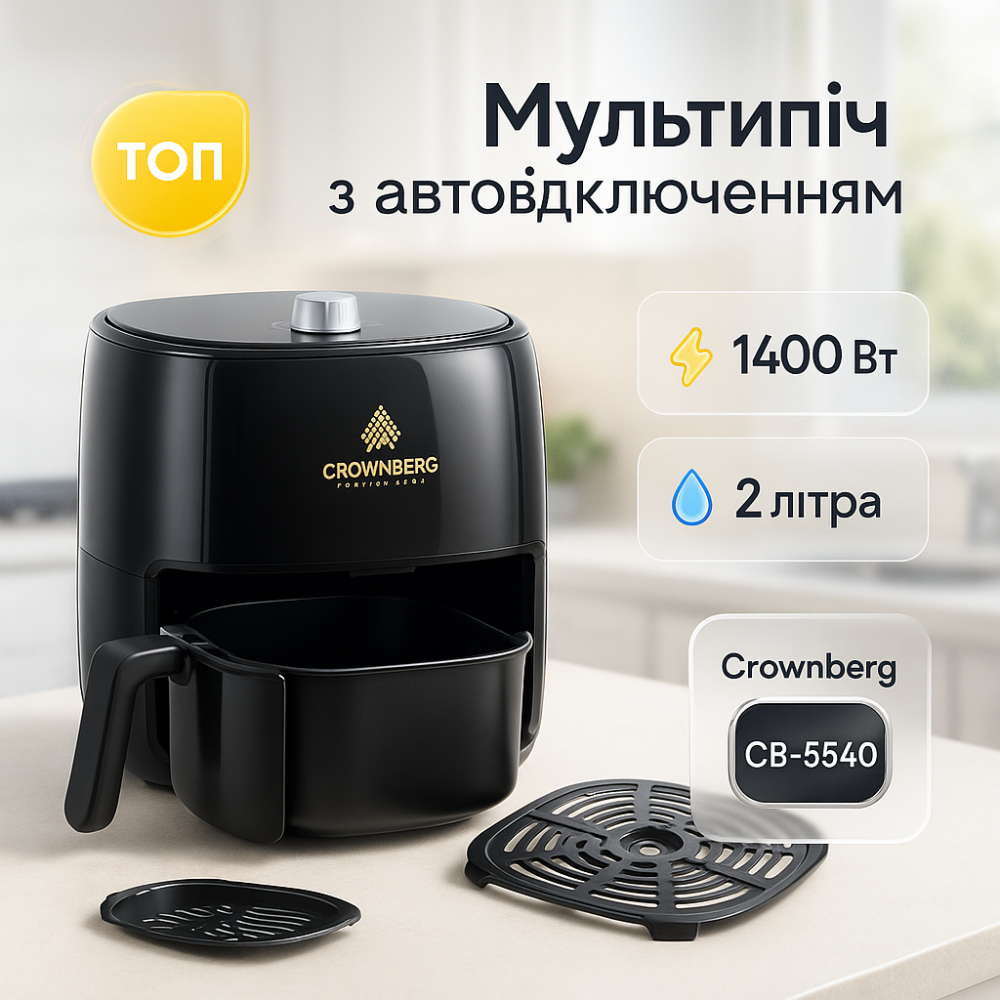 Фритюрница безмасляная для приготовления картофеля, Фритюрница без масла профессиональная CL-30 Львов - изображение 12