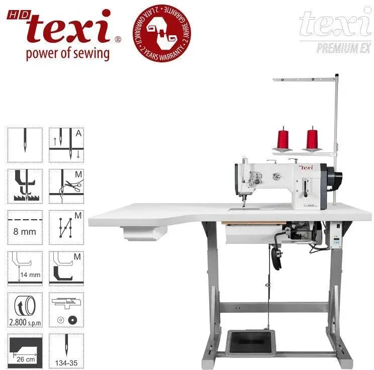 Швейна машина Texi Stebnówka Hd Forte Uf Premium Ex Xl - Tapicerska / Kaletnicza Z Potrójnym Transportem, Ac Servo (TEX000213) Київ - фото 1