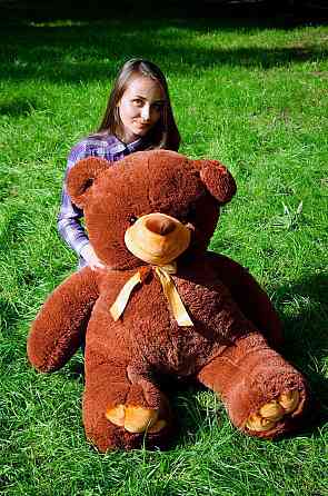 Мягкая игрушка Подарок плюшевый мишка, Плюшевый медведь Ветли 130 см Шоколадный Тернополь