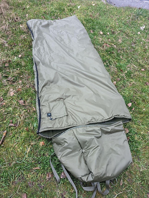 Зимовий спальний мішок із підігрівом просторий -35. Спальник ЗСУ. Військовий спальний мішок збільшен Днепр - изображение 4
