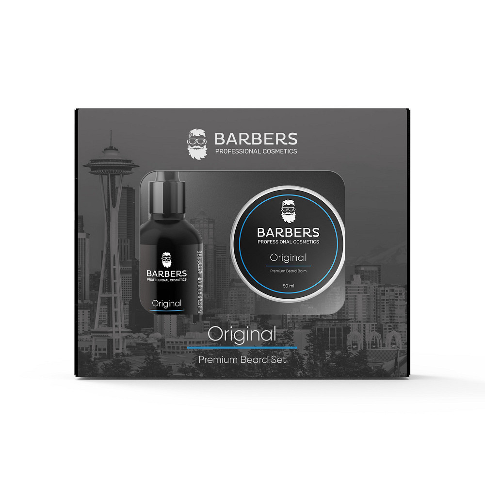 Набор для ухода за бородой Barbers Original 80 мл Киев - изображение 2