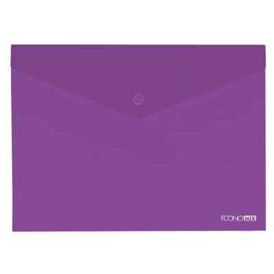 Папка - конверт Economix В5 180 мкм прозрачная, фактура "глянец", фиолетовая (E31302-12) Винница