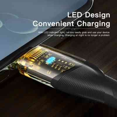 Дата кабель USB-C to USB-C 1.0m 100W blue Essager (EXCTT1-XJ03-P) Винница