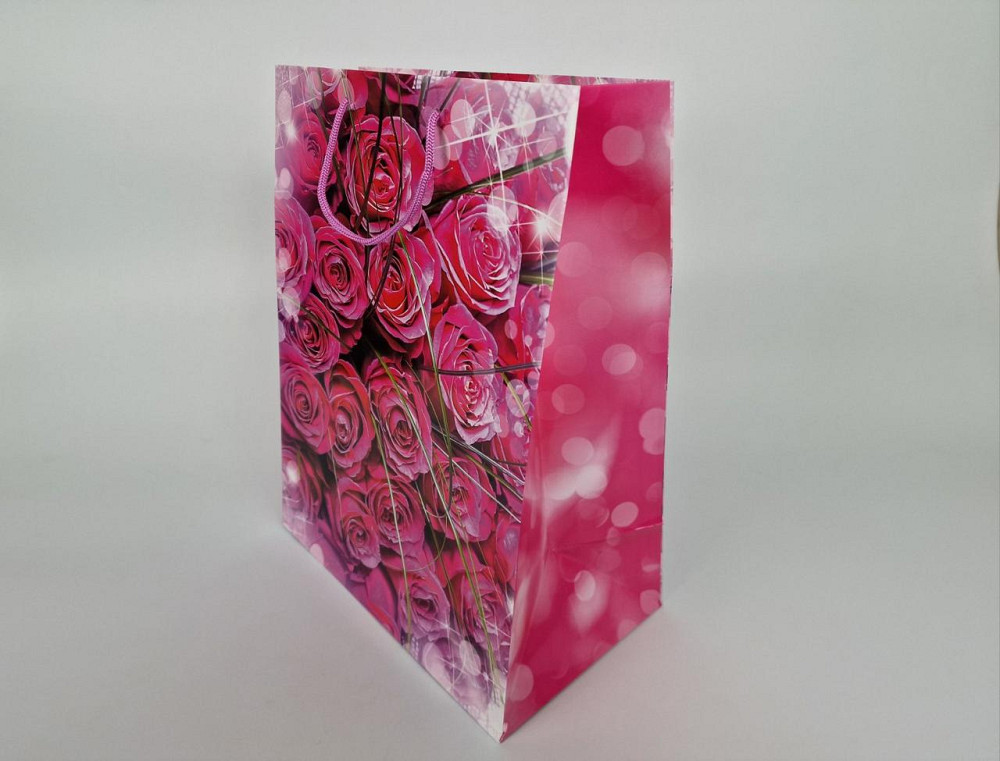 Подарочный  бумажный пакет Гигант (широкое дно )о 30/40/17(артGSD-38) (12 шт) Харьков - изображение 2