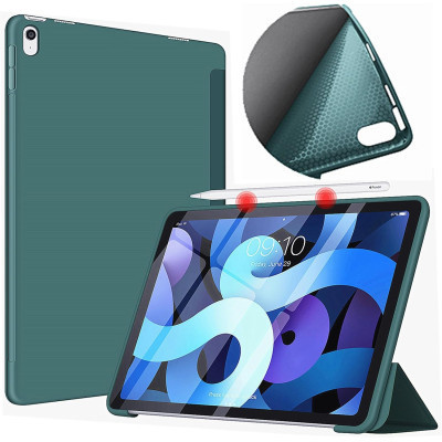 Чехол для планшета BeCover Tri Fold Soft TPU Silicone Apple iPad Air (4/5) 2020/2022 10.9" Dark Green (711130) Винница - изображение 2