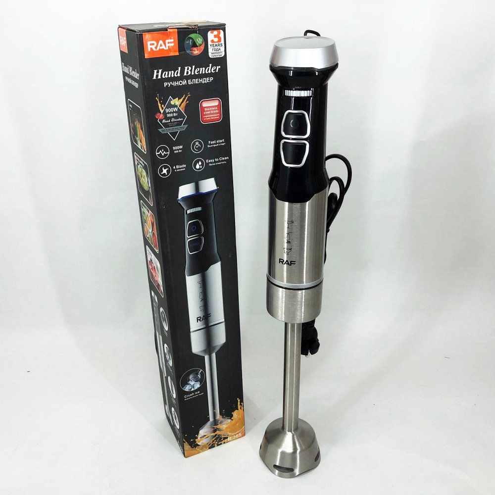 Блендер для измельчения детского пюре R.365 900 Вт, Эргономичный блендер для кухни DM-69 Львов - изображение 2