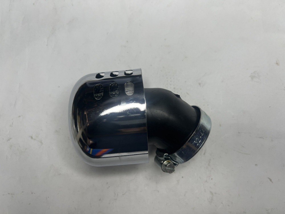 Фильтр воздушный (нулевик) Ø38mm, 45*, закрытый (хром) Мукачево - изображение 1