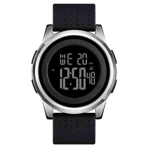 Skmei 1502SI Black-Silver Киев