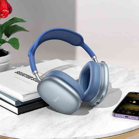 Беспроводные наушники HOCO W55 Pleasing BT headphones Sky Blue Одесса