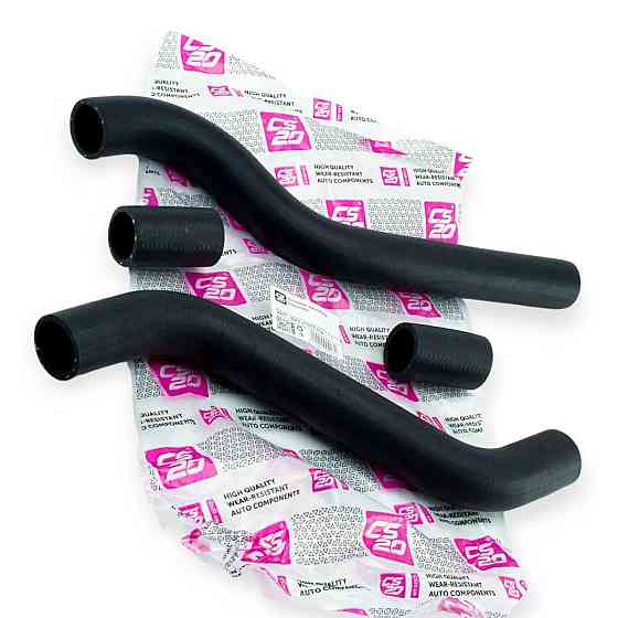 Патрубок радіатора 21082 інжектор (к-кт 4 шт) Мукачево