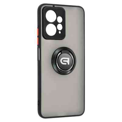Чехол для мобильного телефона Armorstandart Frosted Matte Ring Xiaomi Redmi Note 12 4G Black (ARM68378) Винница