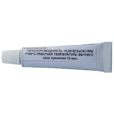 Термопаста AHK КПТ-8, кремнийорганическая, 17г, 0,65-1Вт/м*К, -60+180С (70263125) Винница - изображение 4