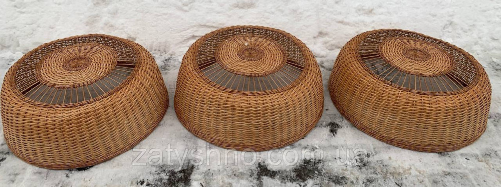 Люстра з лози кавова Київ - фото 2