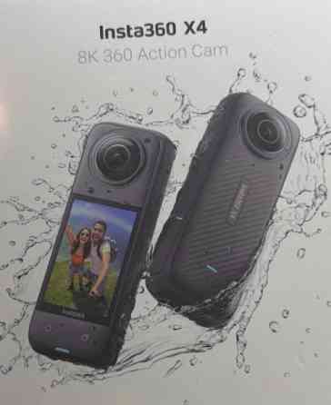 Экшн-камера Insta360 X4 8K Standard Bundle (CINSABMA) Новая. Харьков