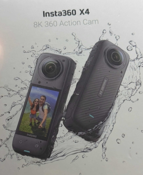Экшн-камера Insta360 X4 8K Standard Bundle (CINSABMA) Новая. Харьков - изображение 1