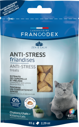 Ласощі антистрес Francodex (Франкодекс) для котів з екстрактом ромашки та меліси, 65 г Вінниця