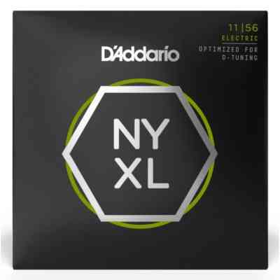 Струни для гітари D'Addario NYXL Medium Top / Extra-Heavy Bottom (11-56) (NYXL1156) Вінниця