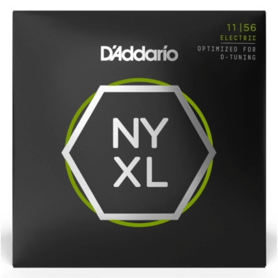 Струни для гітари D'Addario NYXL Medium Top / Extra-Heavy Bottom (11-56) (NYXL1156) Вінниця - фото 1
