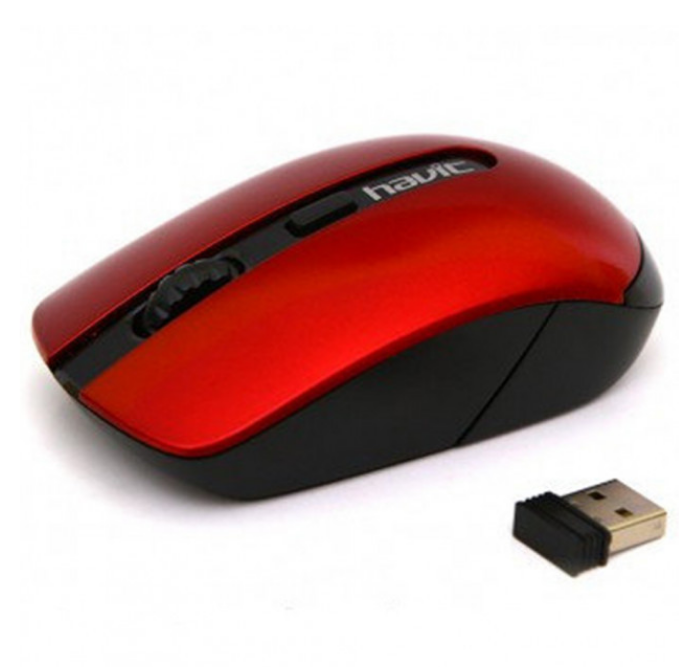 Мишка бездротова Havit HV-MS989GT чорний/червоний Житомир - фото 5
