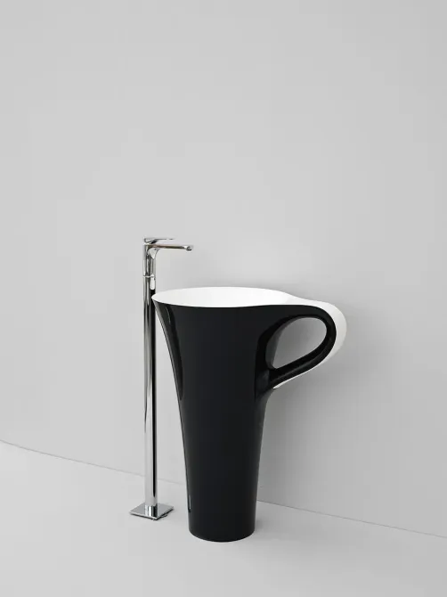 Раковина  Art Ceram Cup 70x50x85 Czarna OSL0040150 Киев - изображение 1