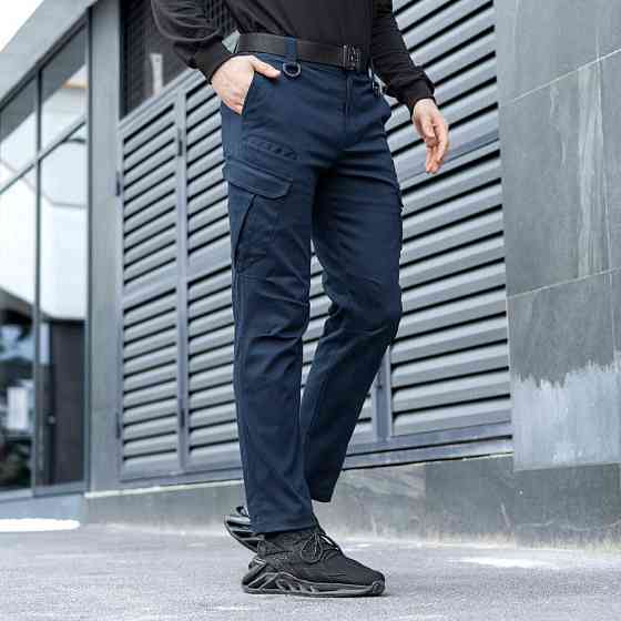 Штани тактичні темно-сині чоловічі M Pobedov Tactical V2 Київ