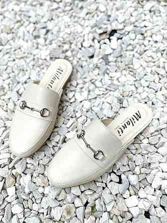 Milanti Шльопанці жіночі Milanti 101/35 бежеві (літо, шкіра натуральна) (4663) Коломыя