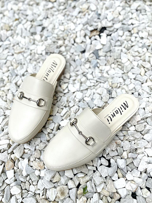 Milanti Шльопанці жіночі Milanti 101/35 бежеві (літо, шкіра натуральна) (4663) Коломия - фото 4