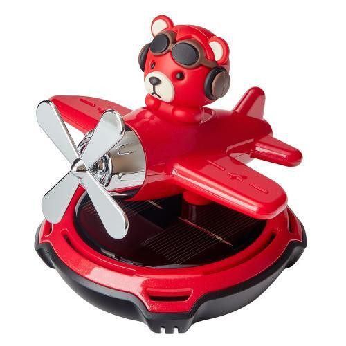 Ароматизатор Pilot Bear на сонячній батареї червоного кольору Харків - фото 1