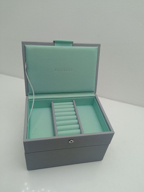 Скринька для прикрас Stackers Grey Mint, 12,5*18*11 см Луцьк - фото 8