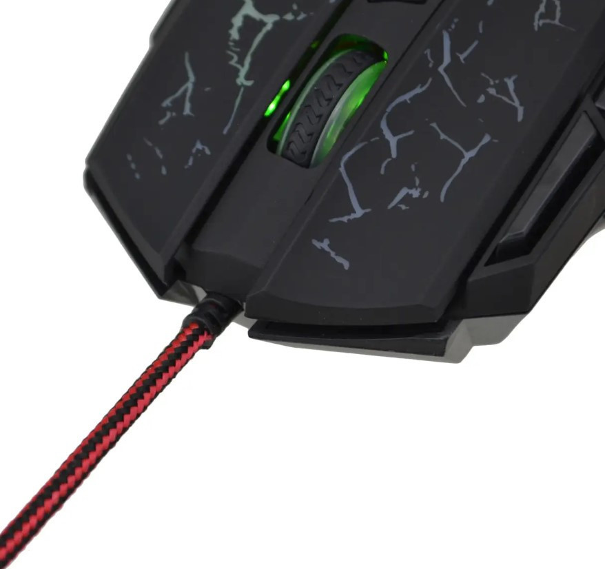 Мишка дротова ігрова Gaming Mouse X7 8890, чорна Вінниця - фото 5