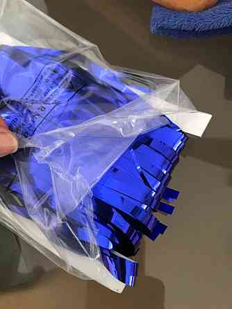 Дождик широкий на стену и стол 74 см на 274 см синий Киев