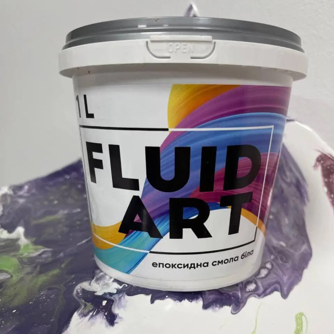 Епоксидна смола MG Fluid Art 4.5 кг чорний Киев - изображение 4