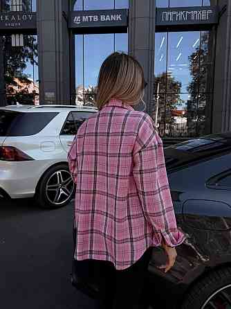 Жіноча сорочка в клітинку ( з накатом) Одеса
