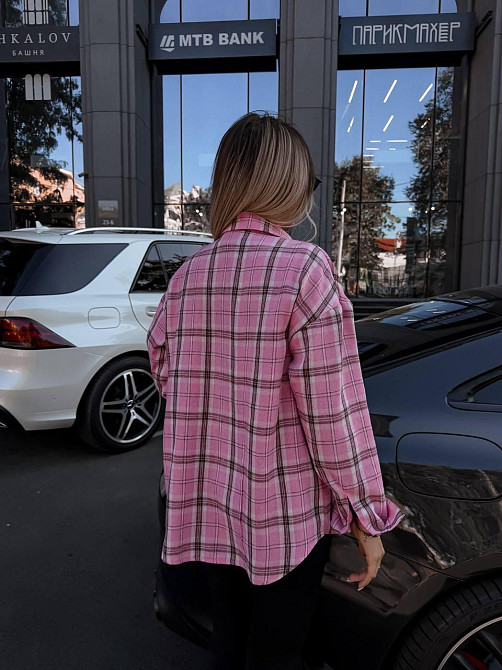 Жіноча сорочка в клітинку ( з накатом) Одеса - фото 4