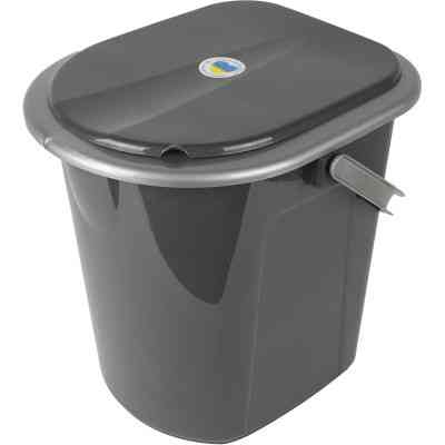 Відро-туалет Алеана Граніт/сірий 22 л (алн 171096/граніт/сіре) Вінниця