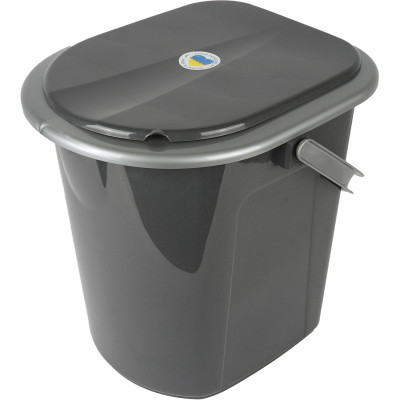 Відро-туалет Алеана Граніт/сірий 22 л (алн 171096/граніт/сіре) Вінниця - фото 4