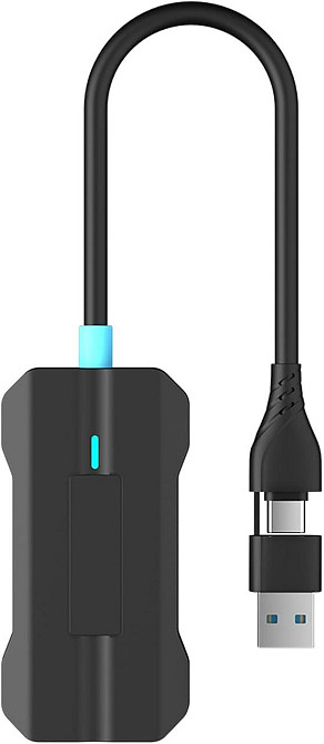 Бездротовий автомобільний USB адаптер PLCPDM, перехід з дротового на бездротове підключення, стабільне з’єднання Київ - фото 3