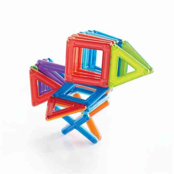 Магнітний конструктор Guidecraft PowerClix Frames, 48 деталей (G9200) Харків