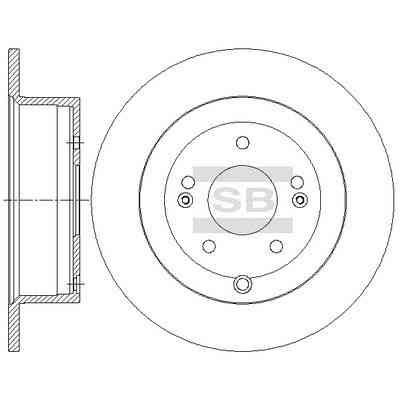 Тормозной диск HI-Q SD1082 Винница