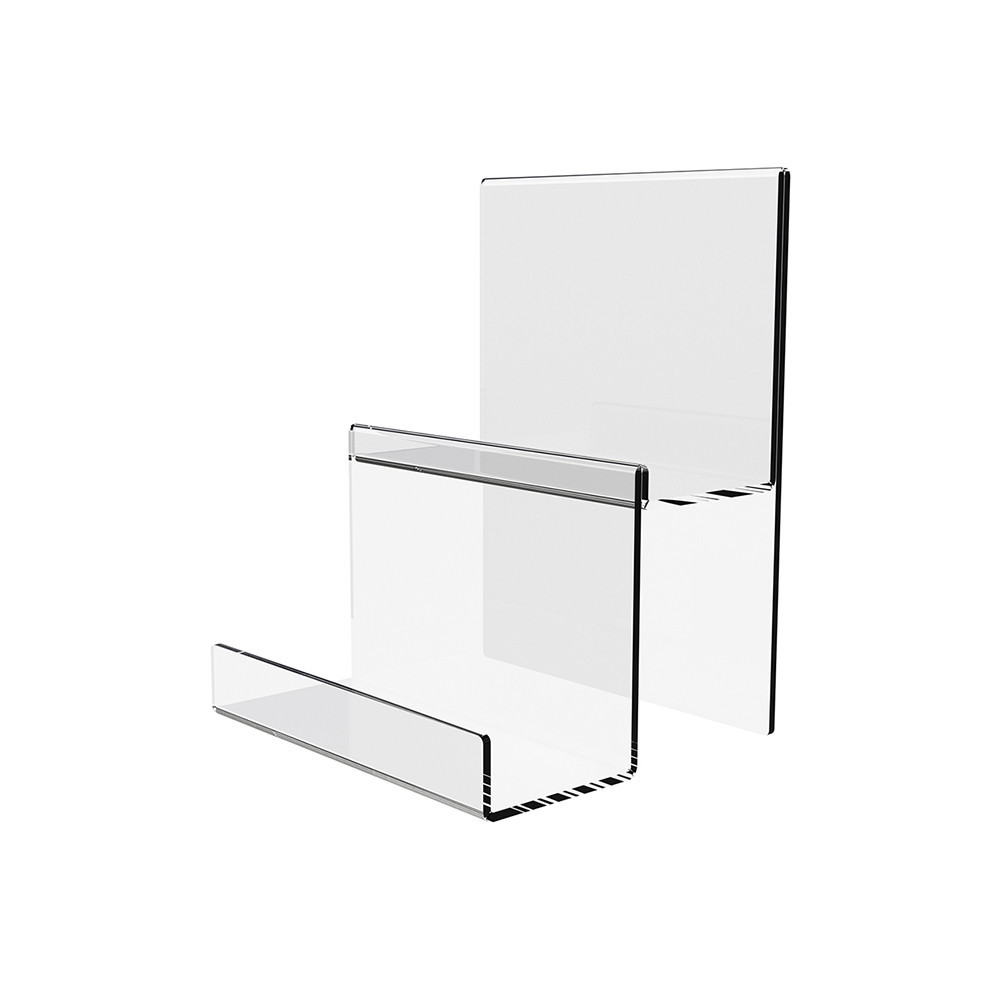 Гірка EKOSTAR під товар на 2 сходинки з акрилу 130х90х130 Київ - фото 1