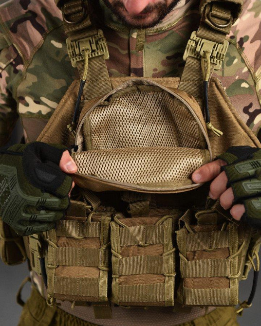 Плитоноска военная армейская койот Одесса - изображение 10