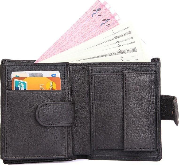 Гаманець чоловічий Vintage 14497 Чорний Київ - фото 8