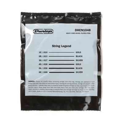 Струни для гітари Jim Dunlop Heavy Core Electric Guitar Strings (10-48) (DHCN1048) Вінниця