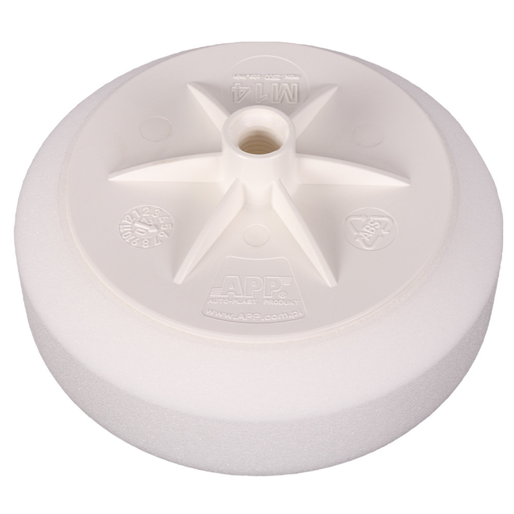 Круг (губка) полірувальний білий твердий Ø150мм М14 50мм APP, 080110 Киев - изображение 1